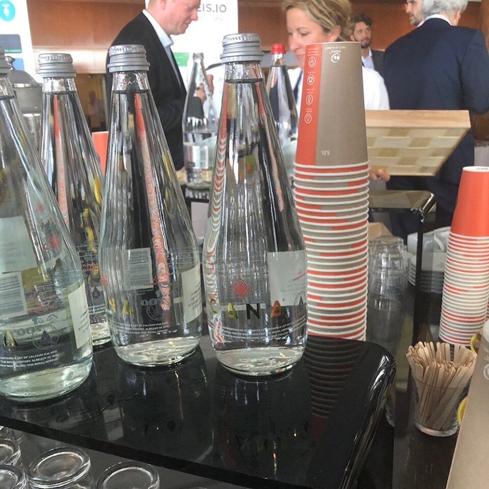 Cana Royal Water at the gathering of the world's wealthiest families — 1